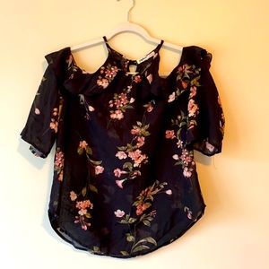 Cold Shoulder Top